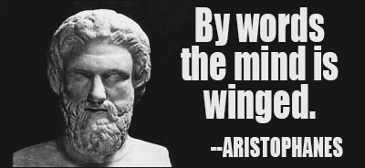 Aristophanes quote
