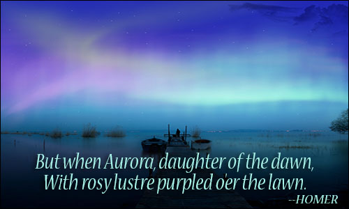 Aurora Borealis quote