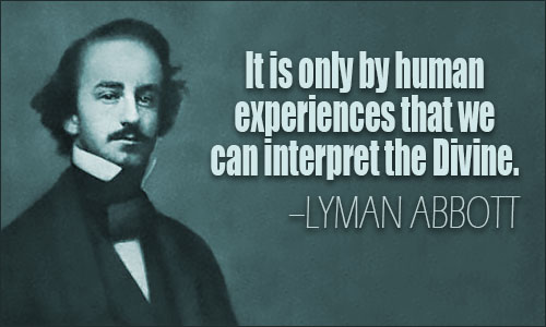 Lyman Abbott quote