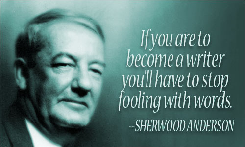 Sherwood Anderson quote