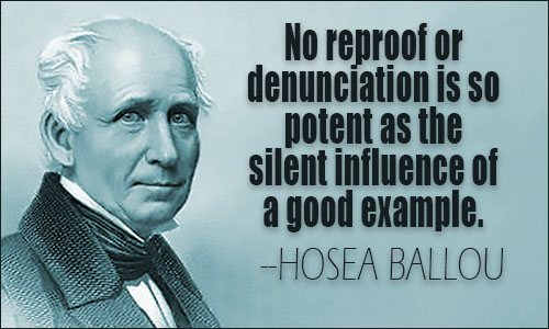 Hosea Ballou quote
