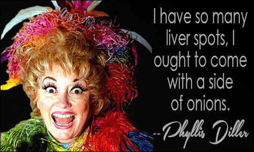 Getting Old Phyllis Diller 81