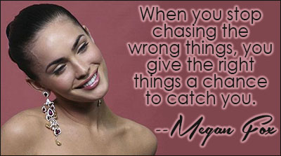 Megan Fox quote