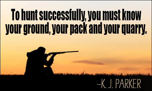 hunting quotes for men