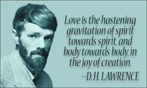 D. H. Lawrence quote