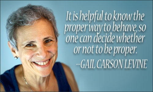 Gail Carson Levine quote