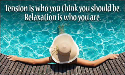 Relaxation quote