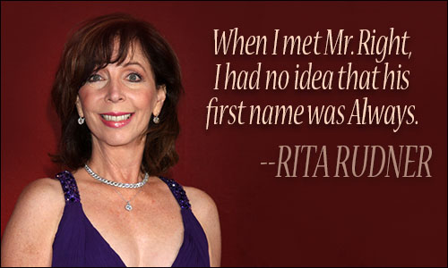 Rita rudner quotes.