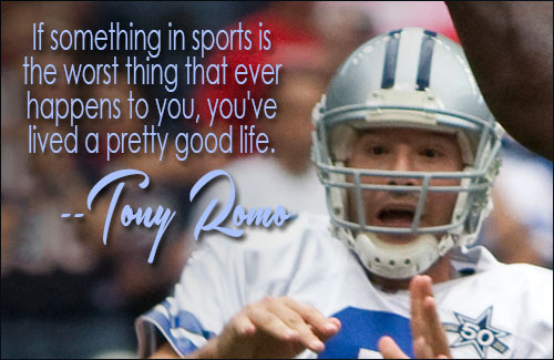 tony romo sports illustrated