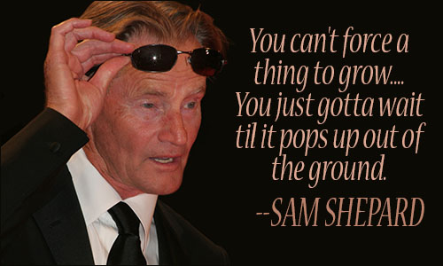 Sam Shepard quote