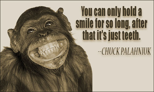Smiling quote