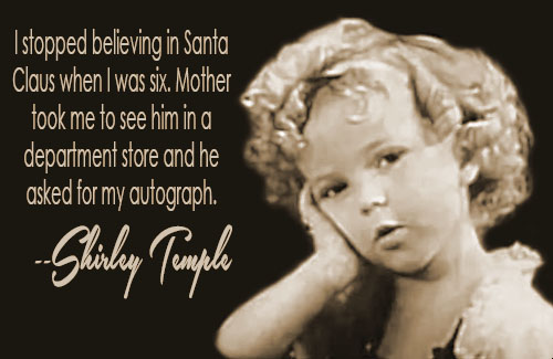 Shirley Temple quote