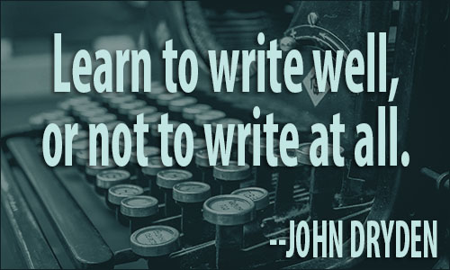 Writing quote