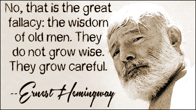 Welp Ernest Hemingway Quotes DR-28